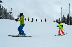 Lyžařská škola na Expressu.