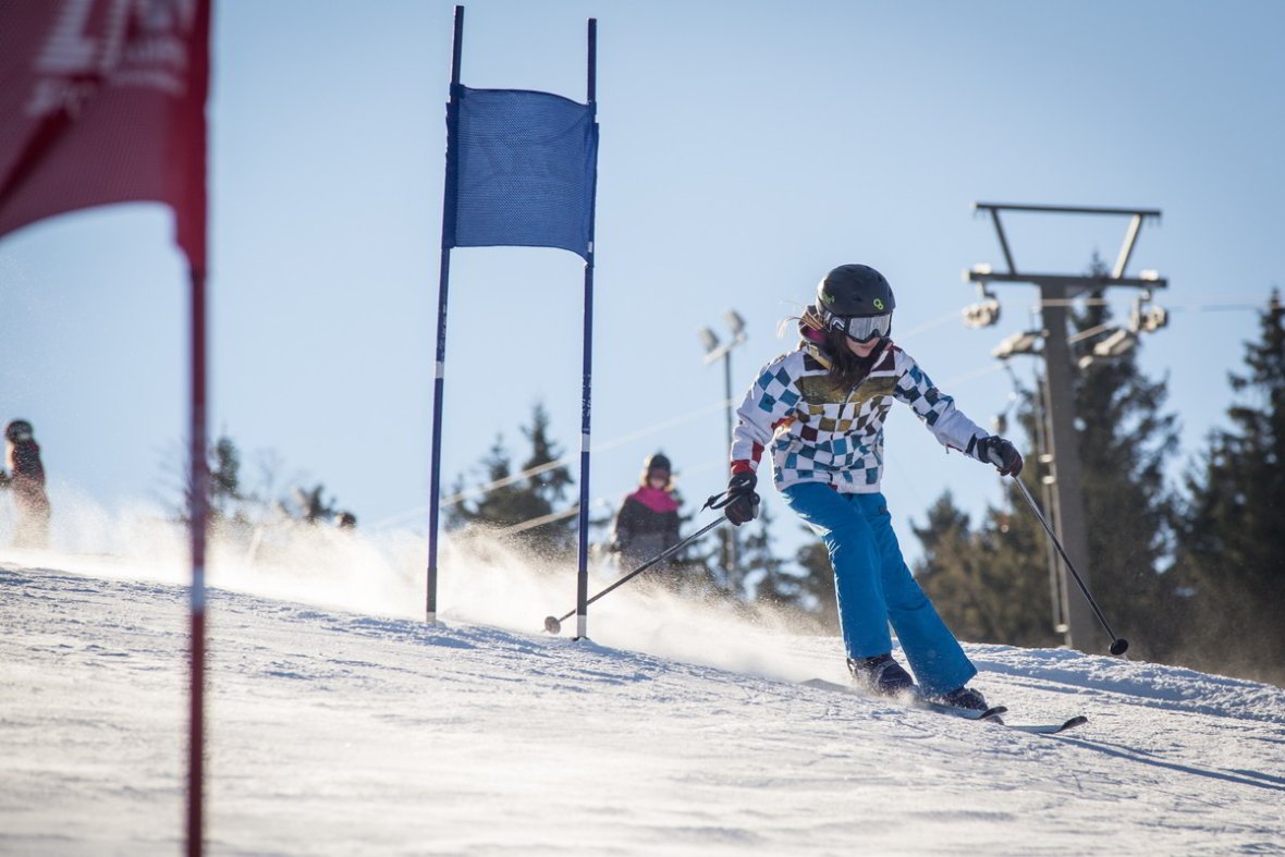 Slalomová měřená trať pro veřejnost