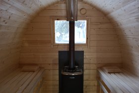 Venkovní sudové welness